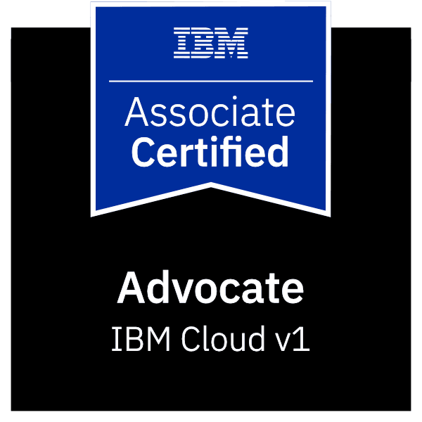 IBM Certified Advocate - Cloud v1